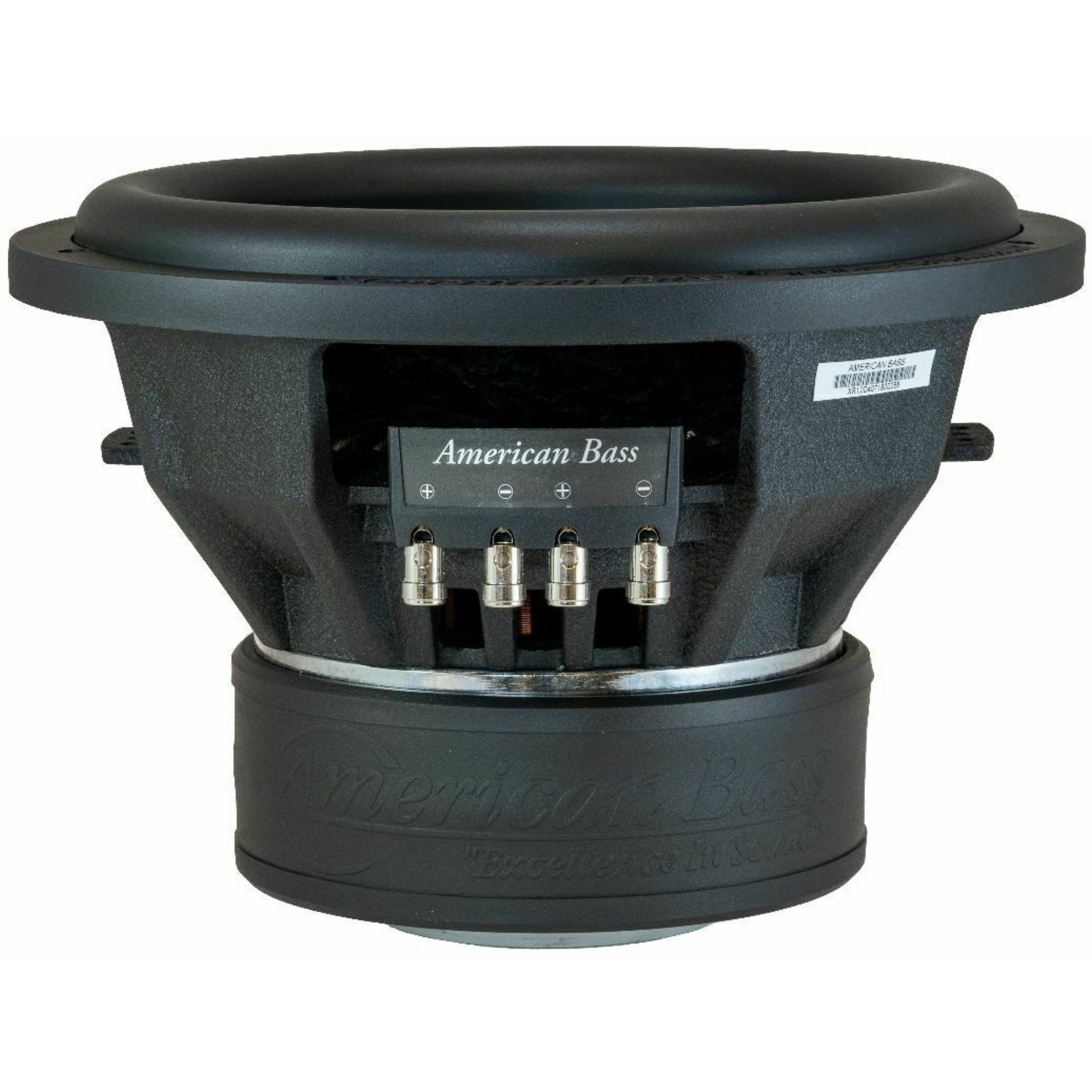 American Bass Xr 12d4 12 Dual 4 Ohm Voice Coil 2400 Watts Subwoofer — Big Jeff Online Inc 3367