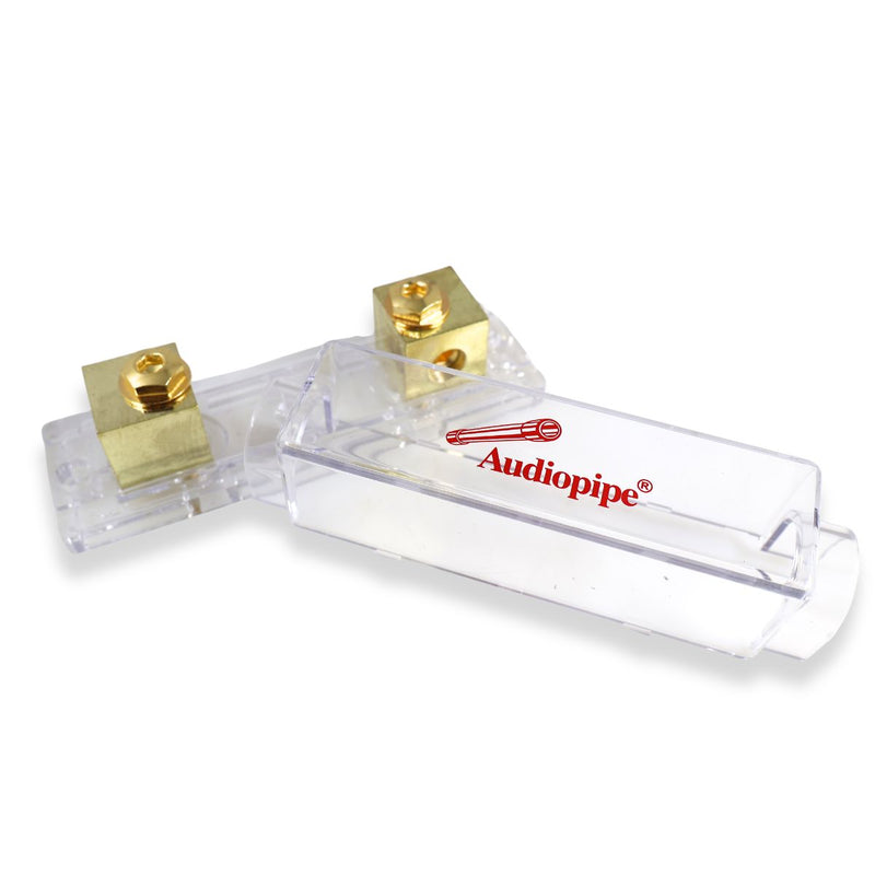 Audiopipe Heavy Duty ANL Fuse Block 0 to 4 AWG 300A Capacity CQ-1105