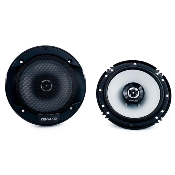 Kenwood Pair of 6.5" 2-Way Car 300W Coaxial Speakers with Sound Field Enhancer