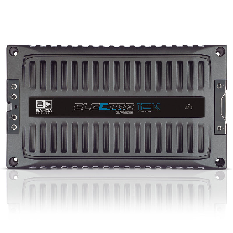 Banda ELECTRA Line Aluminum Brazilian 12K Watt 1-Ohm Monoblock Bass Amplifier