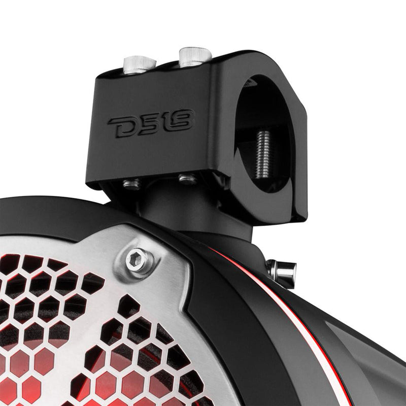 Pair of DS18 Hydro NXL-X10TPNEO/BK 10" 900W 4 Ohm RGB LED Marine Tower Speakers