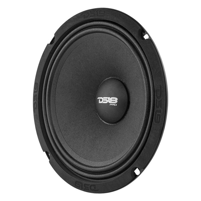 DS18 PRO 8" Mid-Range Speaker 400 Watt 4 Ohm with Ultra Slim Neodymium Magnet