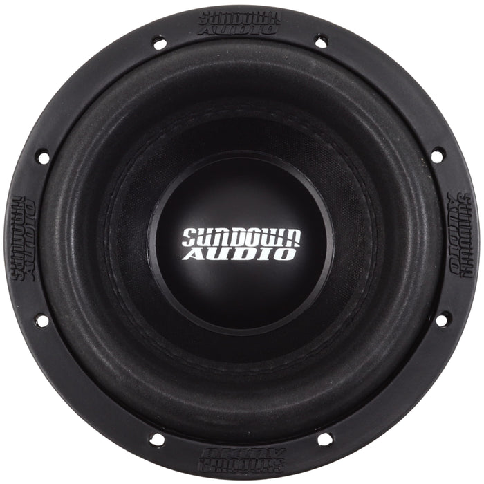 Sundown Audio 8" DVC 1000W Peak Subwoofer and Tru Spec Vented Dual Enclosure Lot