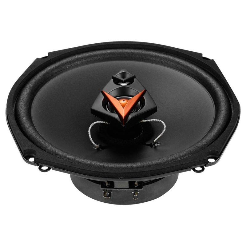 Cadence 6.75" 55 Watt RMS 4-Ohm 3-Way Coaxial Car Audio Speakers Pair IQ675GE