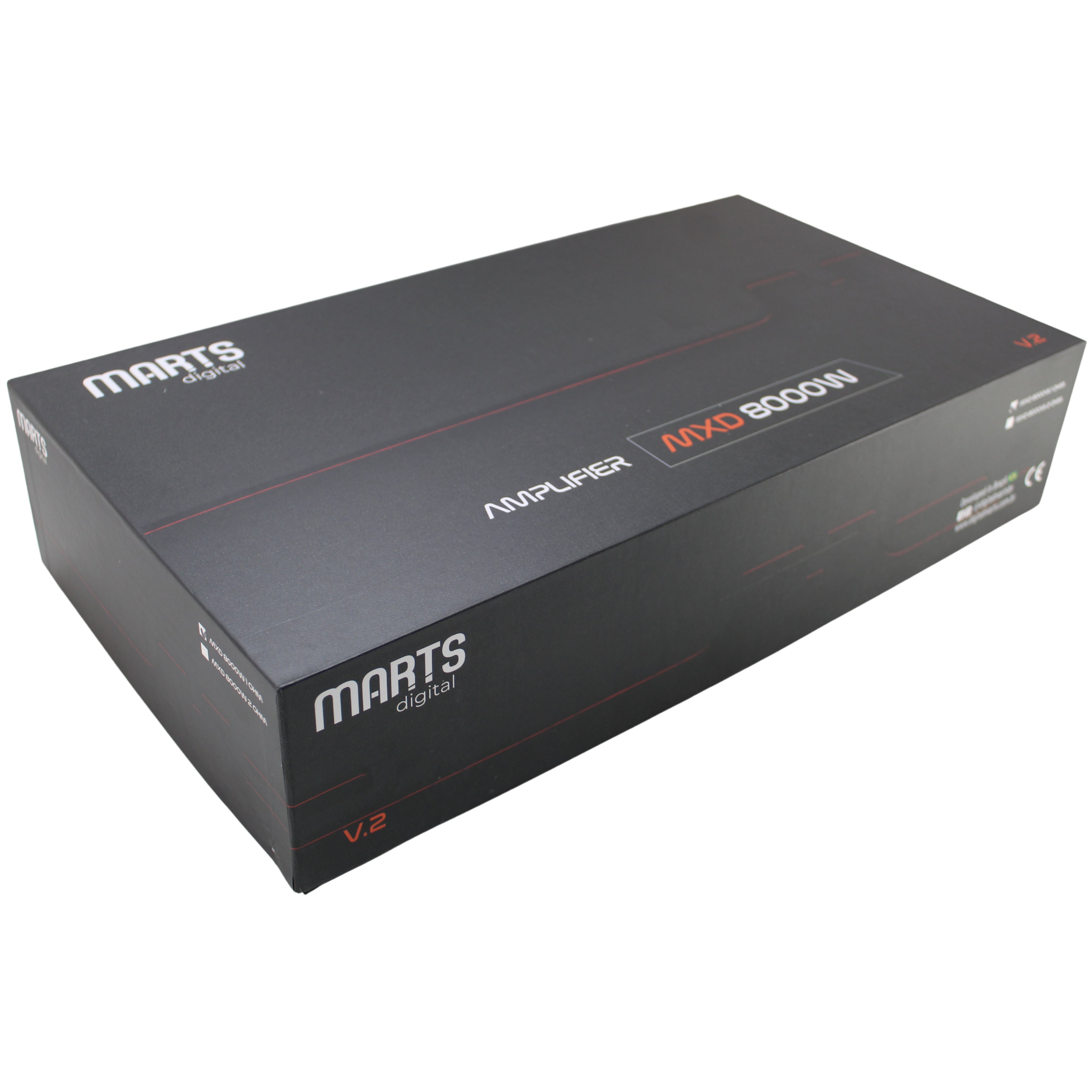 Marts Digital MXD Series Monoblock 8K Class D 2 Ohm Amplifier MXD