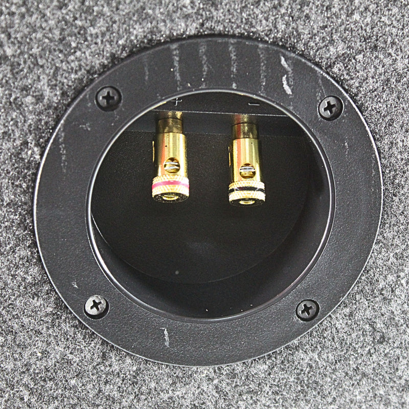 Single 10” Sealed Carpeted Subwoofer Box Made w/ Heavy-Duty MDF Construction