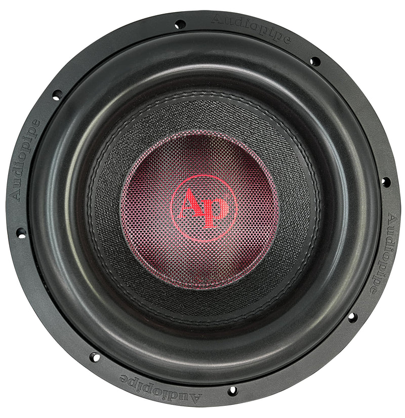 Audiopipe Five Stack Sub 12" 2400 Peak Strontium Magnet 4-Ohm TXX-BDC-V-12D4