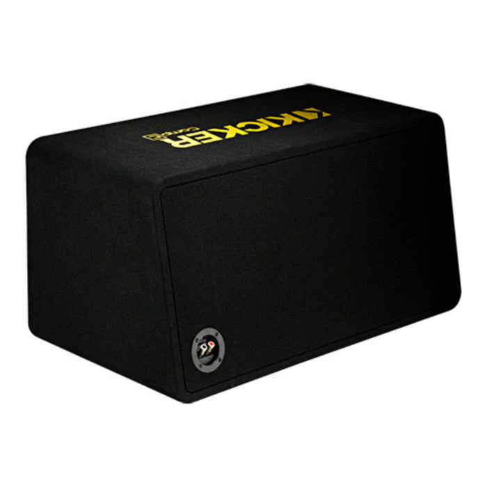 Kicker Dual 12" CompC Subwoofer Loaded Enclosure 1200W Peak 2 Ohm 44DCWC122