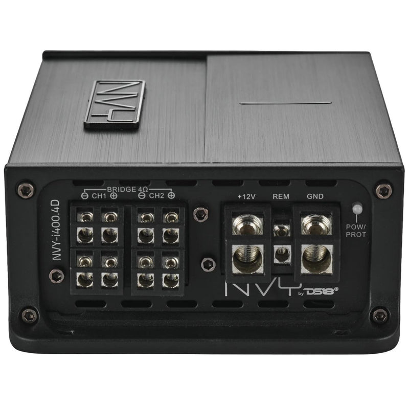 DS18 NVY-i400.4D 4 Ch 2 Ohm Amplifier 400W RMS x4 Powersports Motorcycle Amp