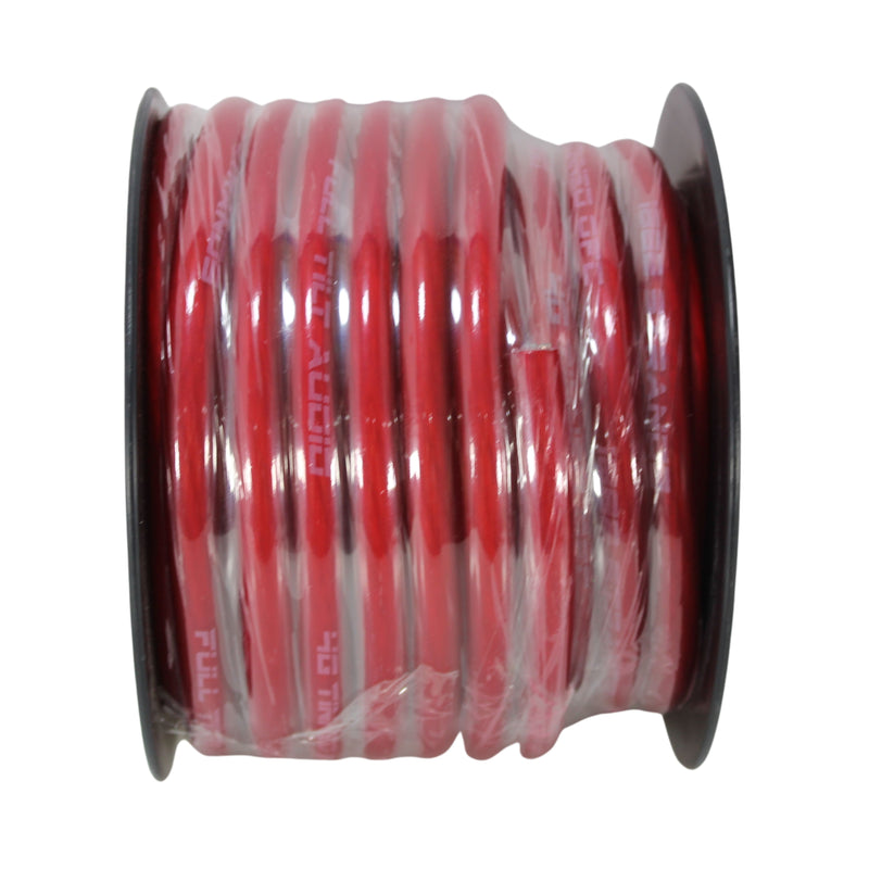 Full Tilt 4 Gauge Red OFC Power/Ground Cable/Wire OFC Lot Cut By The Foot