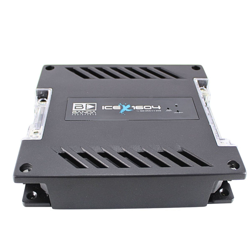 Banda 1600 Watt 4-Ohm Full Range Monoblock ICE X Line Brazilian Amplifier