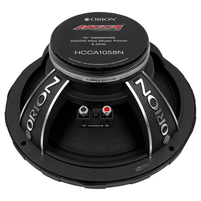 Orion 8-Ohm 550W RMS 10" HCCA Series Neodymium Midrange Bullet Speaker