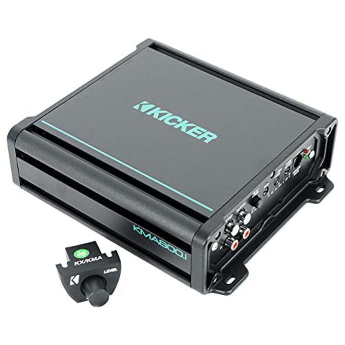 Kicker 800 Watt Mono-Channel 1 Ohm Class D Marine Amplifier 48KMA8001