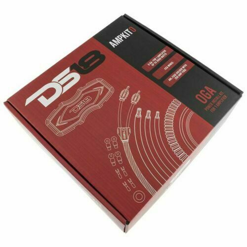 DS18 0 Gauge Complete Amplifier Wiring Kit w/ANL Fuse Holder & (1) MANL 250A