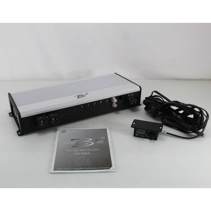 B2 Audio RAGE 4800 Watt 1-Ohm Class D Full Range Monoblock Amplifier REFURBISHED