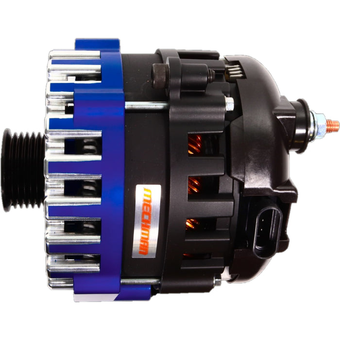 Mechman E-Series 400 Amp Dark Blue Alternator For 1996 - 2004 GM 5.7L Truck