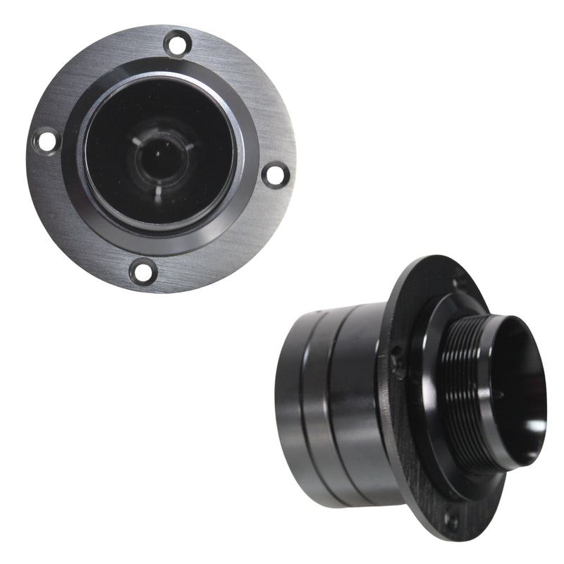 Galeforce T25 1.5" 4-Ohm 35W RMS Car Audio Super Bullet Tweeters – Pair (Black)