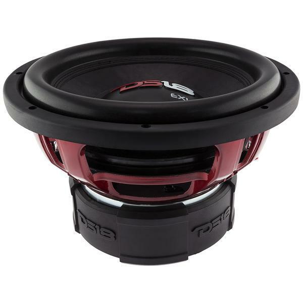 DS18 12" Pro Car Audio Subwoofer 2500 Watts 4 Ohm Dual Voice Coil EXL-X12.4D