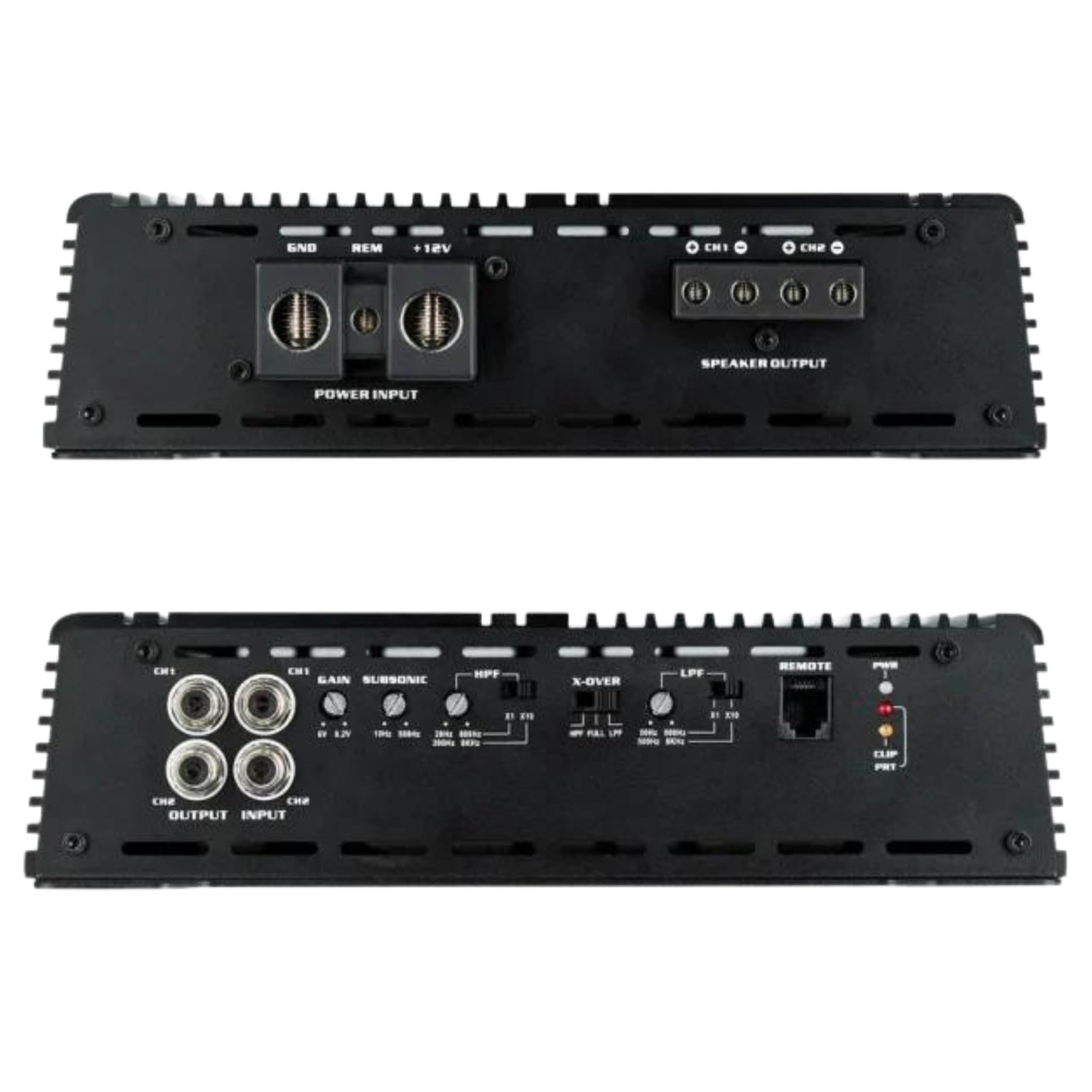 Deaf Bonce Apocalypse 1500W 1 ohm 2-Channel Full Range Amplifier