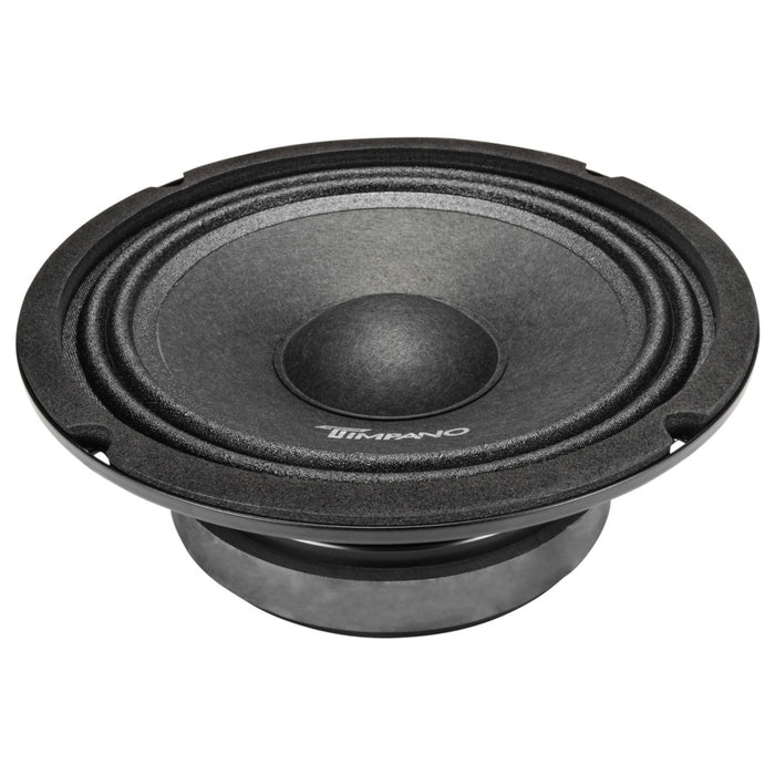 6.5" Pro Car Audio Shallow 200 Watts RMS 8-Ohm Midbass Loudspeaker Timpano