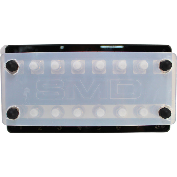 SMD 8 Spot Octo ANL Fuse Heavy Duty Distribution Block Steve Meade Designs