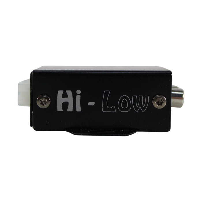 Massive Audio HI-LOW 2 Channel Hi-Low to RCA " Plug and Play" Converter OPEN BOX