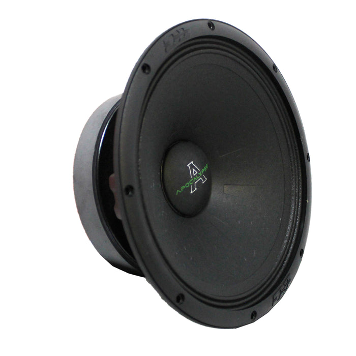 Pair of Deaf Bonce 8 Mid-Bass Speakers 600W 4 Ohm w/ 1" Bullet Tweeters 240W