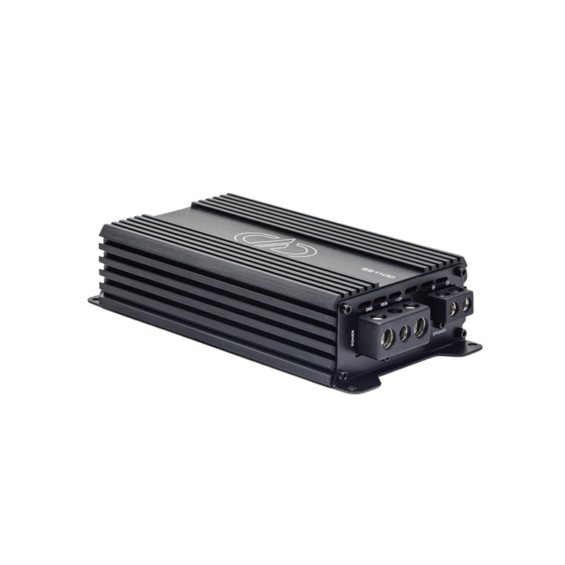 1 Ohm 1100W RMS Monoblock Compact Full Range Car Amplifier w/ ZVL Input