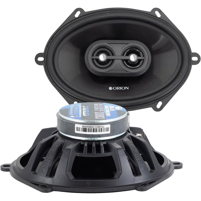 6x8" 70W RMS | 280W Peak 4-Ohm 3-Way Coaxial Speakers ORION COBALT Series/ CB683