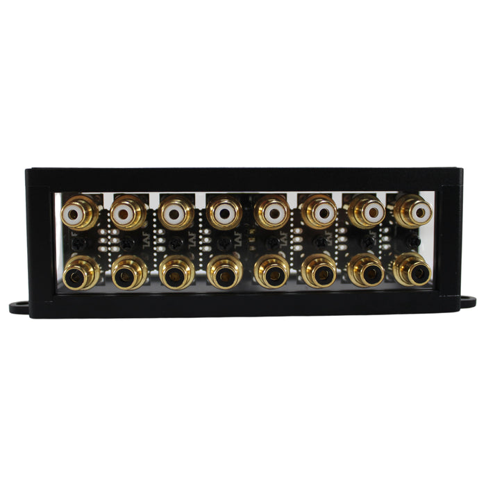 B2 Audio 1-to-8 Pair Cockbox RCA Splitter Distribution Block