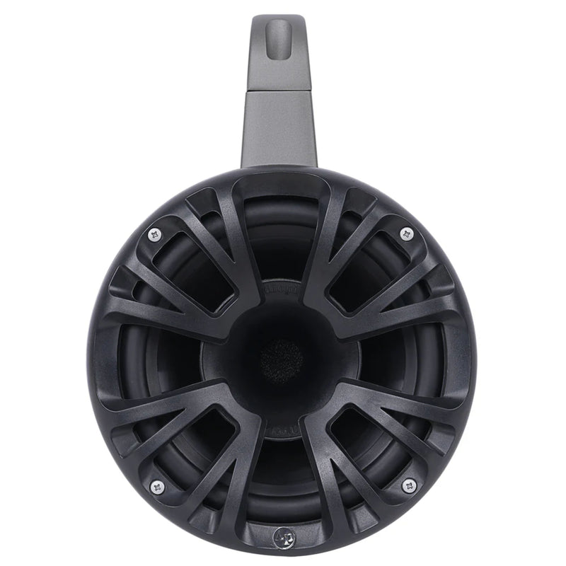 AudioPipe Pair of Black 8" 125 W RMS  4-Ohm Weatherproof Marine Tower Speakers