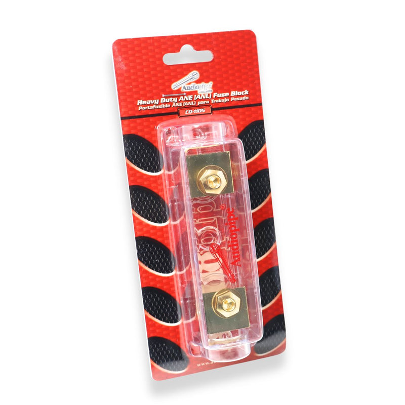 Audiopipe Heavy Duty ANL Fuse Block 0 to 4 AWG 300A Capacity CQ-1105