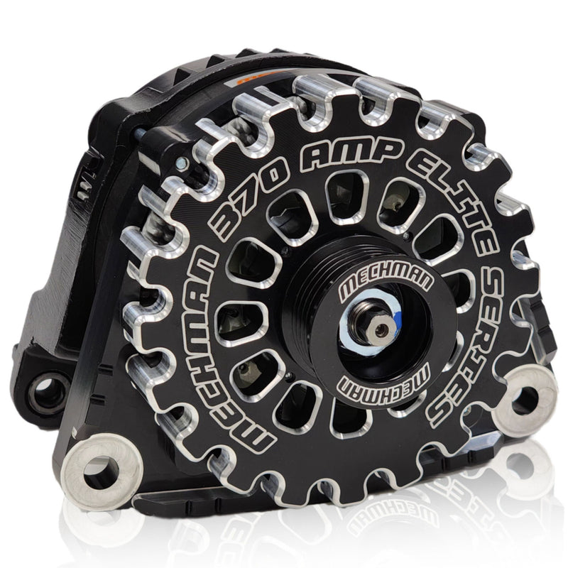 370-Amp Billet High Output Alternator for Dodge Ram HEMI Direct Fit Mechman