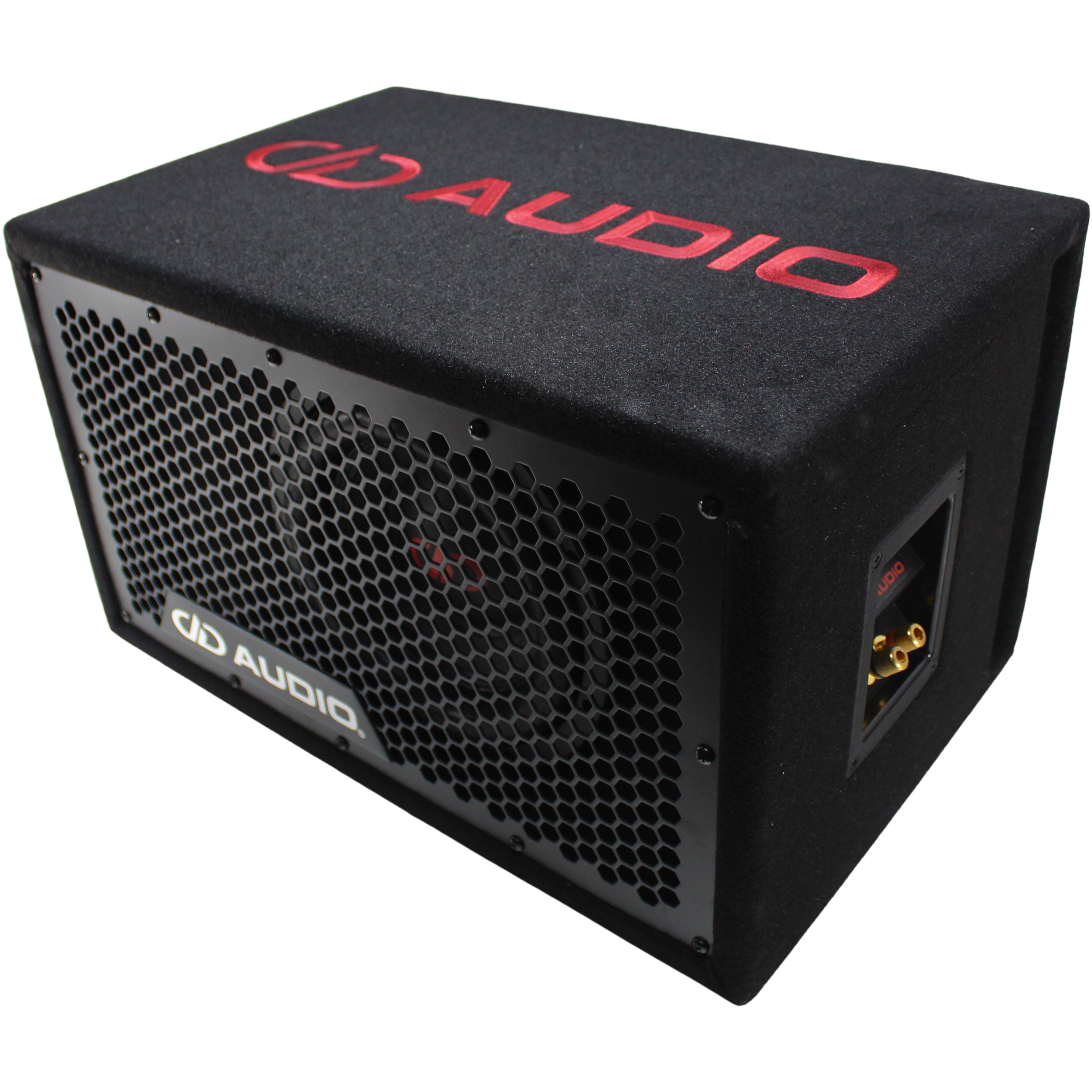 DD Audio 500 Series Single 8 Inch 500 Watt RMS Loaded Enclosure
