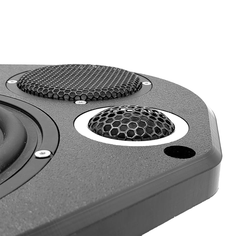 Pair of SMD Ford 3-Way Black Speaker Adapters for Ford F-150, F-250 & F-350