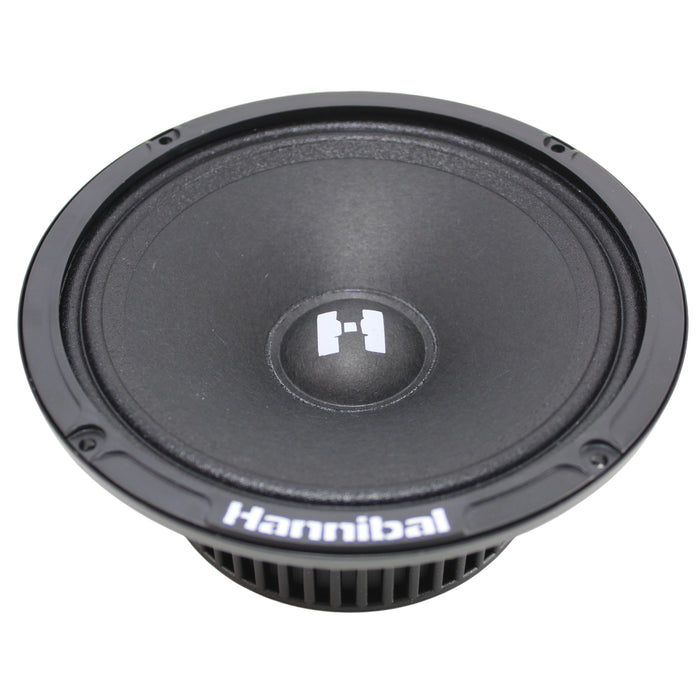 6.5" 100W RMS 4-Ohm Mid-Range Speaker Pair Deaf Bonce Hannibal Series HM-6S