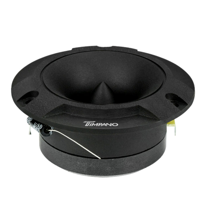 Timpano 3.75 Inch 500W 4 Ohm 1 Inch VC Black Bullet Super Tweeters Pair TPT-ST2