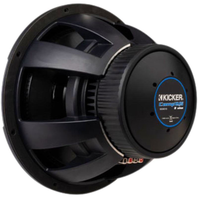 15" 1200W RMS 2-Ohm Dual Voice Coil Subwoofer Kicker CompQ Series 51CWQ152