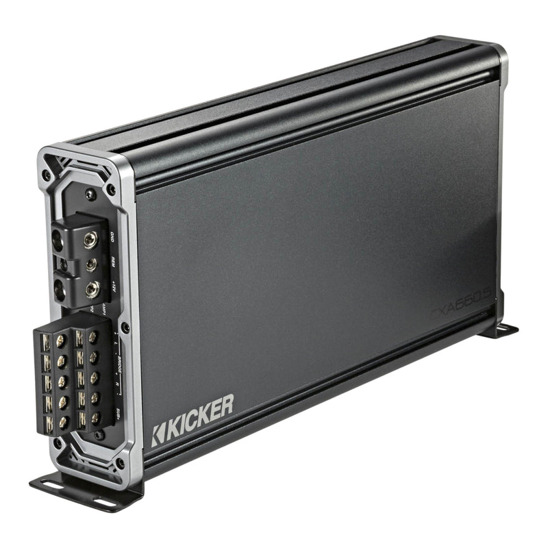 Kicker 660W RMS 4-Channel Full-Range Amplifier w/300-watt Class D Sub Channel