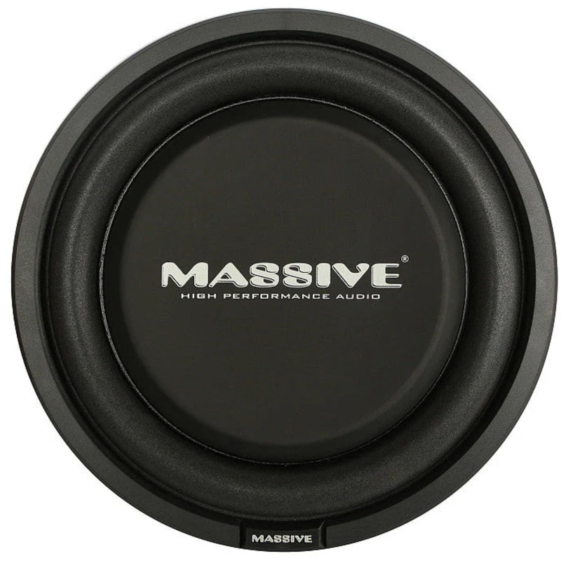 Massive Audio 10" Dual 4-Ohm 300 Watts RMS Slim Subwoofer - UFO10V2