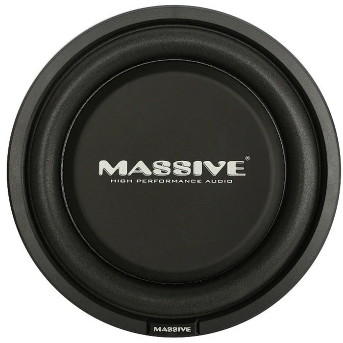 Massive Audio 10" Dual 4-Ohm 300 Watts RMS Slim Subwoofer - UFO10V2