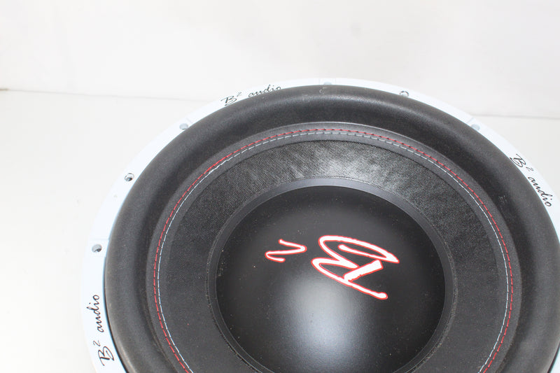 B2 Audio RAGE Series 15" 2000 Watt RMS Dual 1-Ohm 3" Voice Coil Subwoofer OPEN BOX