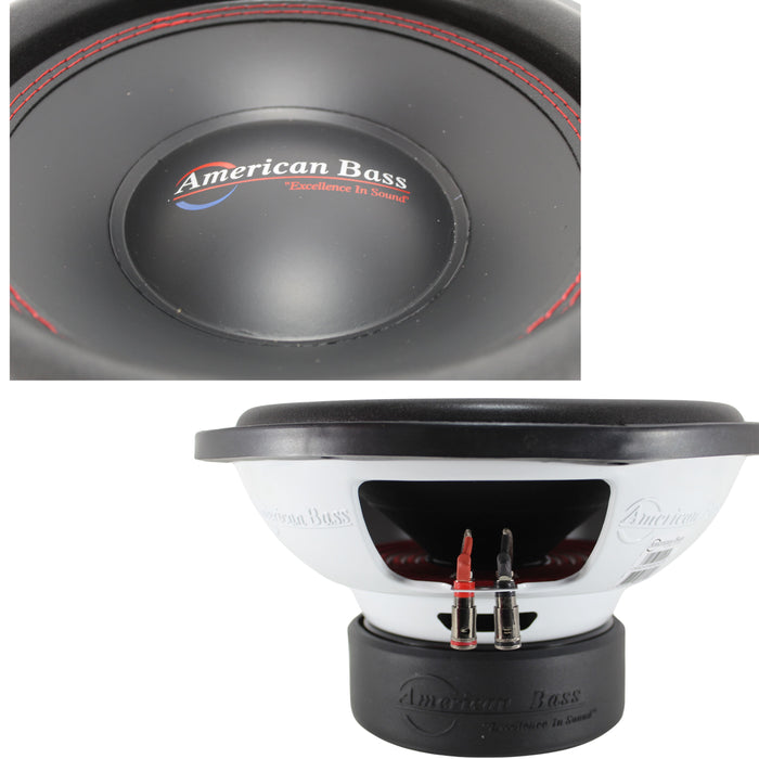 American Bass 12" 1000W Black Subwoofer Dual 4 Ohm Voice Coil XD Series OPEN BOX