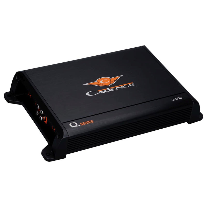 Cadence 160 Watt 2-Channel 2-Ohm Class A/B Car Audio Amplifier Q1602
