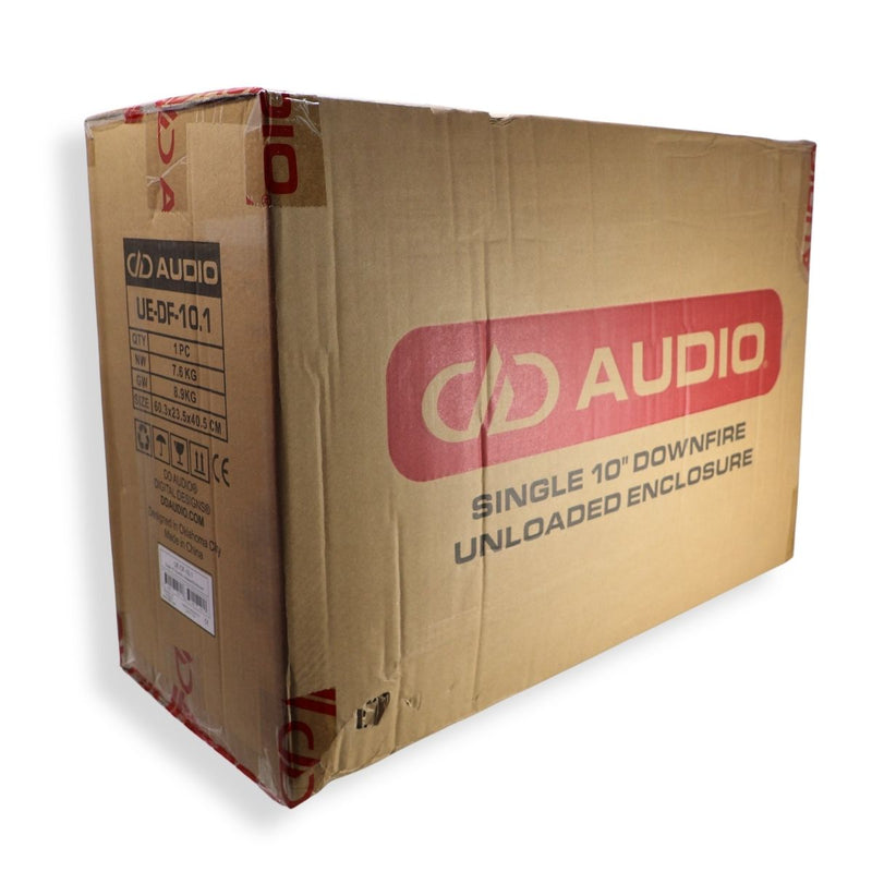 Single 10" Down Firing Unloaded Enclosure (DOES NOT INCLUDE SUBWOOFER)UE-DF-10.1