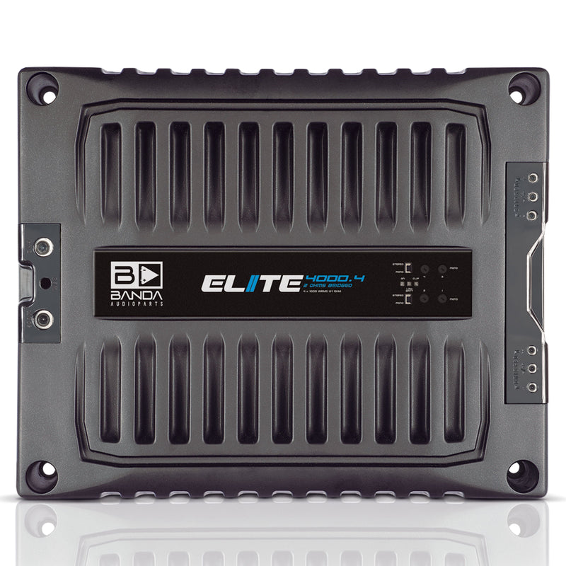 Banda 4000 Watt 1-Ohm 4-Channel ELITE Line Full Range Brazilian Amplifier