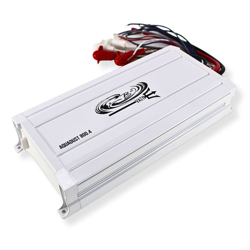 B2 Audio VATN Aquadust 800W 4CH 2-Ohm Waterproof Marine Power Sport Amplifier