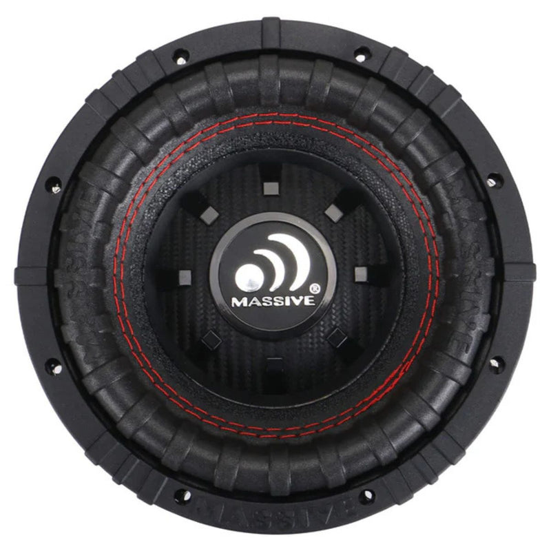 6.5" 300 Watt RMS Dual 2 Ohm Car Audio Subwoofer Massive Audio GTR62