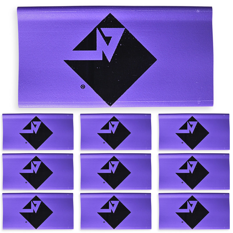0 Gauge 3:1 Heat Shrink with Rockford Fosgate Logo 10 Pack Purple