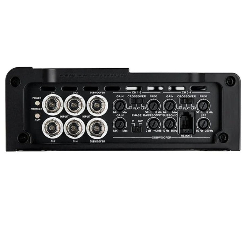 Deaf Bonce 980 Watts RMS 2-Ohm 5-Channel Class-D Machete Amplifier Full Range